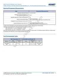 C315C102J3H5TA91707301 Datasheet Page 6