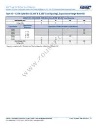 C315C102J3H5TA91707301 Datasheet Page 13