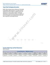 C315C153M1U5TA Datasheet Page 17