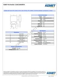 C316C103K5R5TA Datasheet Cover