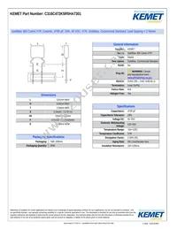 C316C472K5R5HA7301 Datasheet Cover