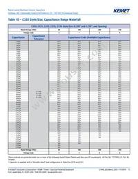 C317C100K2G5TA7301 Datasheet Page 11