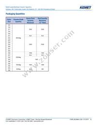 C317C100K2G5TA7301 Datasheet Page 16