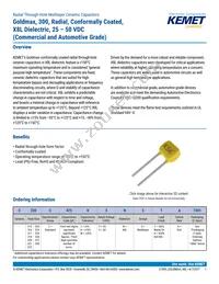 C320C105K5N5TA9170 Datasheet Cover