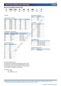 C3216X7R2J332K115AE Datasheet Page 4