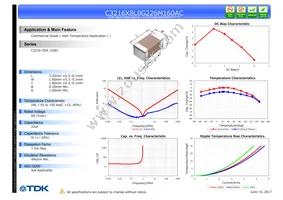 C3216X8L0G226M160AC Datasheet Cover