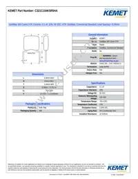 C321C104K5R5HA Datasheet Cover