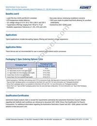 C322C105K5R5TA91707301 Datasheet Page 2