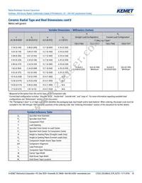 C322C105K5R5TA91707301 Datasheet Page 18