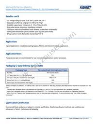 C323C824J1R5TA Datasheet Page 2