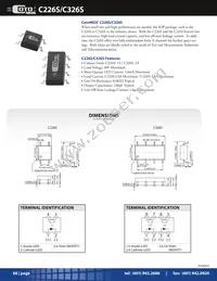 C326STR Datasheet Cover