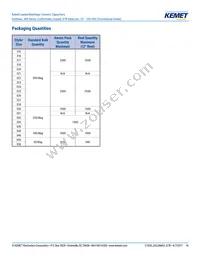 C327C473K5R5TA7305 Datasheet Page 16