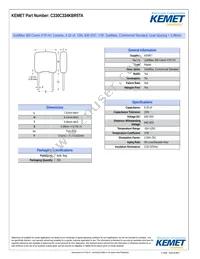 C330C334KBR5TA Datasheet Cover