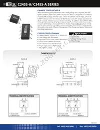 C345S Datasheet Cover