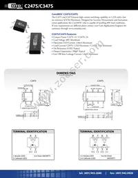 C347STR Datasheet Cover