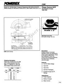 C380PC Datasheet Cover