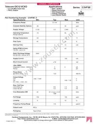 C3VFSE7 Datasheet Cover