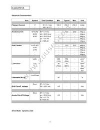 C40-0701A Datasheet Page 3