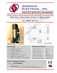 C40A1P-80VDC Datasheet Cover