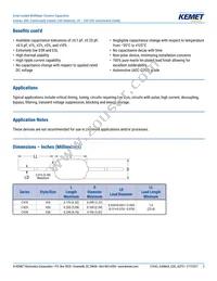 C410C103J5G5TA91707200 Datasheet Page 2