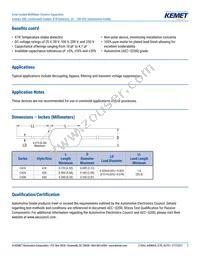 C410C104K5R5TA91707200 Datasheet Page 2