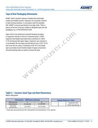 C410C104K5R5TA91707200 Datasheet Page 11