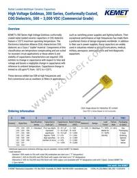 C410C159C5G5TA3810 Datasheet Cover