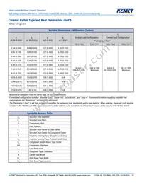 C410C159C5G5TA3810 Datasheet Page 20