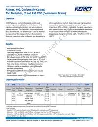 C410C473M5U5TA7200 Datasheet Cover