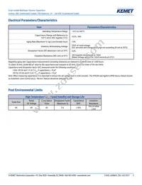 C410C473M5U5TA7200 Datasheet Page 3