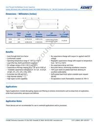 C410C629C1H5TA91707200 Datasheet Page 3