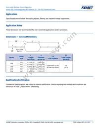 C420C473M2R5TA7200 Datasheet Page 2