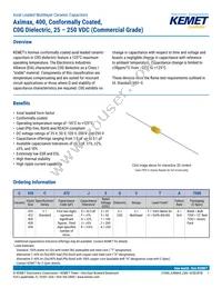 C420C822K2G5TA Datasheet Cover