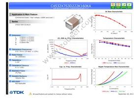 C4532X7S3D222K160KA Datasheet Cover