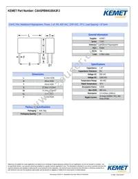 C4ASPBW4100A3FJ Datasheet Cover