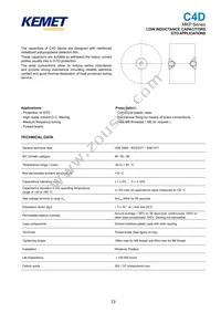 C4ATGBU4220A1DJ Datasheet Page 23