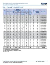 C4CAPUB3100AA0J Datasheet Page 4