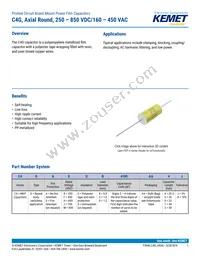 C4GAFUC4500ZA1J Datasheet Cover