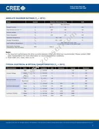 C4SMD-RGF-CV14QBB2 Datasheet Page 2