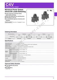 C4V-821A Datasheet Cover