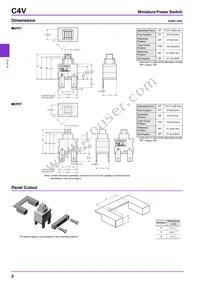 C4V-821A Datasheet Page 2