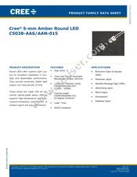 C503B-ACS-CW0X0342 Datasheet Cover