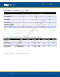 C503B-ACS-CW0X0342 Datasheet Page 2