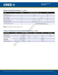 C535A-WJN-CU0V0231 Datasheet Page 2