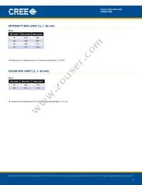 C5SMT-BJS-CP0S0452 Datasheet Page 3
