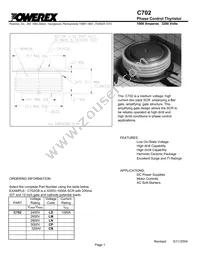 C702CB Datasheet Cover