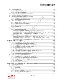 C8051F023 Datasheet Page 5