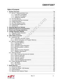 C8051F326-GMR Datasheet Page 3