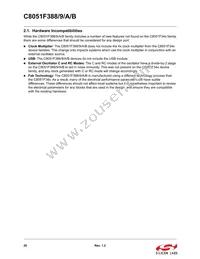 C8051F38A-GQR Datasheet Page 20