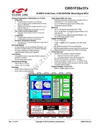 C8051F391-A-GMR Datasheet Cover